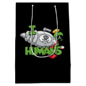 MARVIN DE MARTIAN™ I Laser Mensen Medium Cadeauzakje (Achterkant)