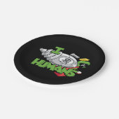 MARVIN DE MARTIAN™ I Laser Mensen Papieren Bordje (Gekanteld)