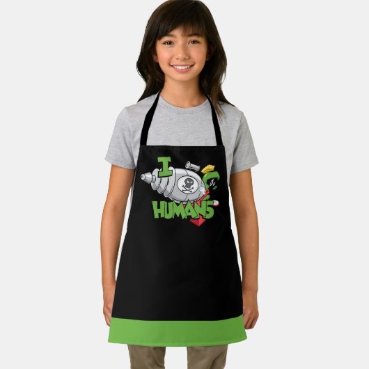 MARVIN DE MARTIAN™ I Laser Mensen Schort (Insitu)