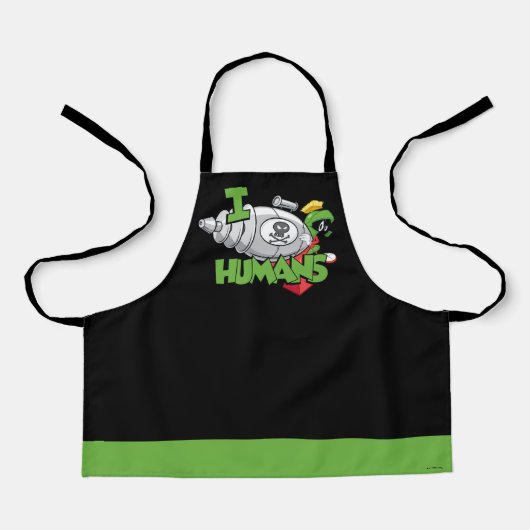 MARVIN DE MARTIAN™ I Laser Mensen Schort (Voorkant)