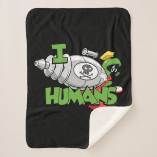 MARVIN DE MARTIAN™ I Laser Mensen Sherpa Deken