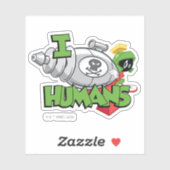 MARVIN DE MARTIAN™ I Laser Mensen Sticker (Vel)
