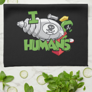 MARVIN DE MARTIAN™ I Laser Mensen Theedoek