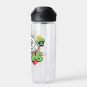 MARVIN DE MARTIAN™ I Laser Mensen Waterfles (Achterkant)