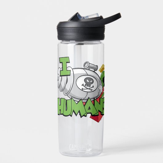 MARVIN DE MARTIAN™ I Laser Mensen Waterfles (Links)