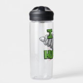 MARVIN DE MARTIAN™ I Laser Mensen Waterfles (Voorkant)