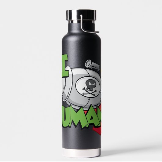 MARVIN DE MARTIAN™ I Laser Mensen Waterfles (Links)