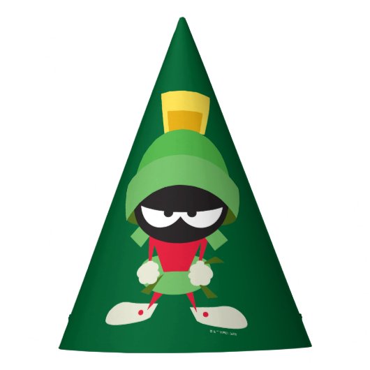 MARVIN DE MARTIAN™ klaar om aan te vallen Feesthoedjes (Voorkant)