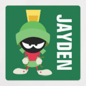 MARVIN DE MARTIAN™ klaar om aan te vallen | Naam t Labels (Design 1)
