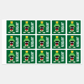 MARVIN DE MARTIAN™ klaar om aan te vallen | Naam t Labels (Vel)