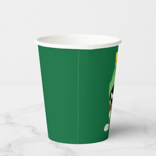 MARVIN DE MARTIAN™ klaar om aan te vallen Papieren Bekers (Rechts)