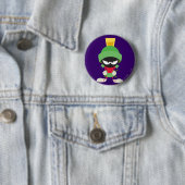 MARVIN DE MARTIAN™ klaar om aan te vallen Ronde Button 5,7 Cm (In situ)