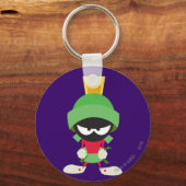 MARVIN DE MARTIAN™ klaar om aan te vallen Sleutelhanger (Voorkant)