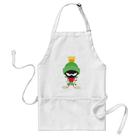 MARVIN DE MARTIAN™ klaar om aan te vallen Standaard Schort (Voorkant)