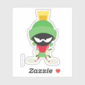 MARVIN DE MARTIAN™ klaar om aan te vallen Sticker (Vel)