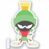 MARVIN DE MARTIAN™ klaar om aan te vallen Sticker (Voorkant)