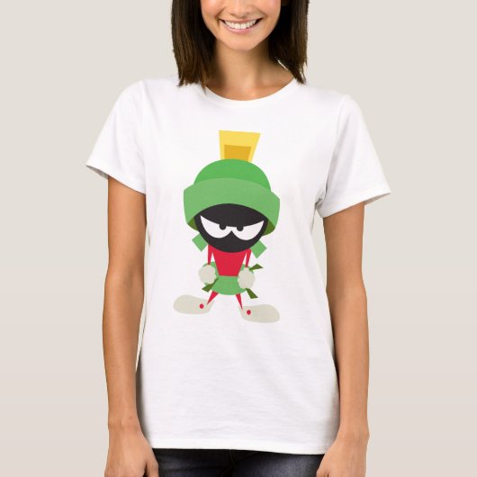 MARVIN DE MARTIAN™ klaar om aan te vallen T-shirt (Voorkant)