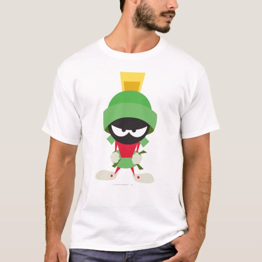 MARVIN DE MARTIAN™ klaar om aan te vallen T-shirt (Voorkant)