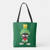 MARVIN DE MARTIAN™ klaar om aan te vallen Tote Bag (Achterkant)