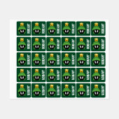 MARVIN DE MARTIAN™ MAD LABELS (Vel)