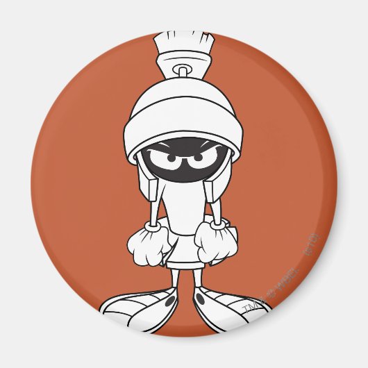 MARVIN DE MARTIAN™ Mad OP U Magneet (Voorkant)