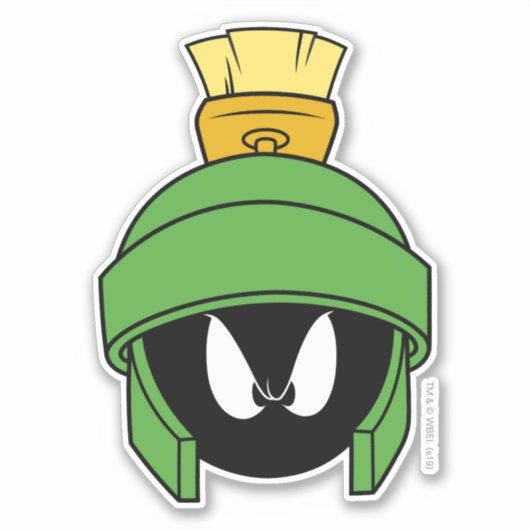 MARVIN DE MARTIAN™ MAD STICKER (Voorkant)