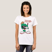 MARVIN DE MARTIAN™ met laser omhoog gericht T-shirt (Voorkant volledig)