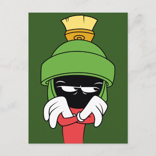 MARVIN DE MARTIAN™ Pout Briefkaart (Voorkant)