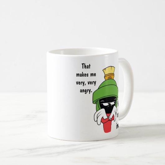 MARVIN DE MARTIAN™ Pout Koffiemok (Voorkant rechts)