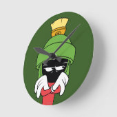MARVIN DE MARTIAN™ Pout Ronde Klok (Hoek)