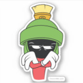 MARVIN DE MARTIAN™ Pout Sticker (Voorkant)