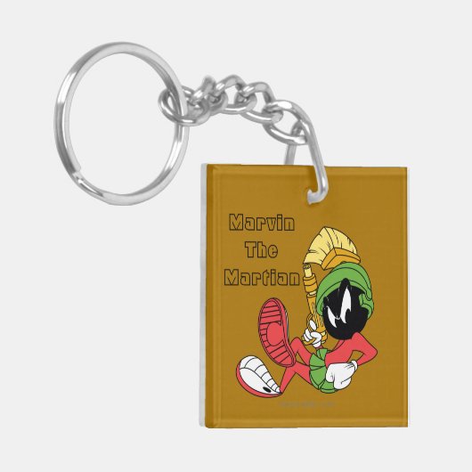 MARVIN DE MARTIAN™-RAND MET Laser Sleutelhanger (Voorkant Links)