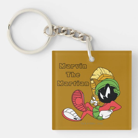 MARVIN DE MARTIAN™-RAND MET Laser Sleutelhanger (Voorkant)
