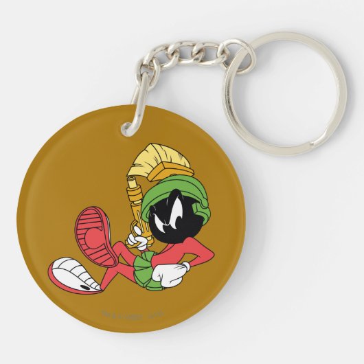 MARVIN DE MARTIAN™-RAND MET Laser Sleutelhanger (Achterkant)