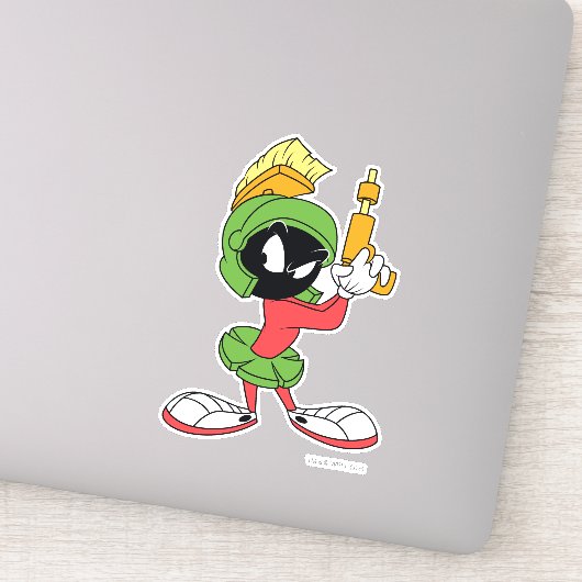 MARVIN DE MARTIAN™ Ready MET Laser Sticker (Detail)