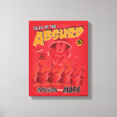 MARVIN DE MARTIAN™ Retro Invasion van Mars Comic Canvas Afdruk (Voorkant)