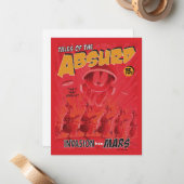 MARVIN DE MARTIAN™ Retro Invasion van Mars Comic Notitiekaartje (Voorkant / Achterkant in situ)