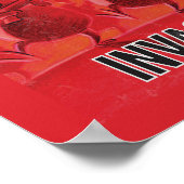 MARVIN DE MARTIAN™ Retro Invasion van Mars Comic Poster (Hoek)