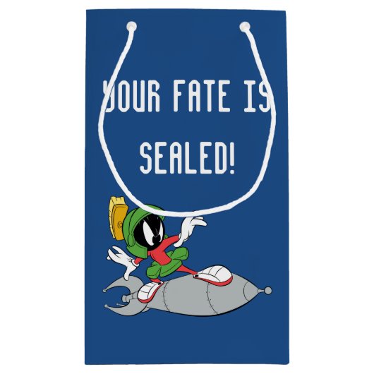 MARVIN DE MARTIAN™ Riding Rocket Klein Cadeauzakje (Achterkant)