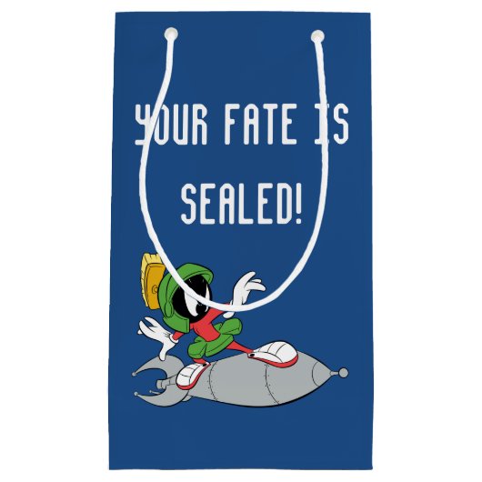 MARVIN DE MARTIAN™ Riding Rocket Klein Cadeauzakje (Voorkant)