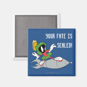 MARVIN DE MARTIAN™ Riding Rocket Magneet (Voorkant / Achterkant)