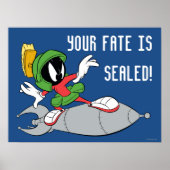 MARVIN DE MARTIAN™ Riding Rocket Poster (Voorkant)