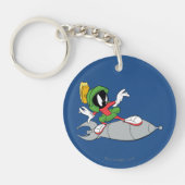MARVIN DE MARTIAN™ Riding Rocket Sleutelhanger (Voorkant)