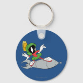 MARVIN DE MARTIAN™ Riding Rocket Sleutelhanger (Voorkant)