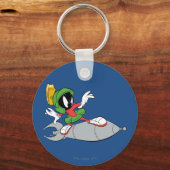 MARVIN DE MARTIAN™ Riding Rocket Sleutelhanger (Voorkant)