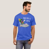 MARVIN DE MARTIAN™ Riding Rocket T-shirt (Voorkant volledig)