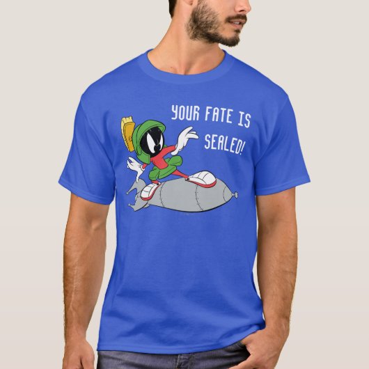 MARVIN DE MARTIAN™ Riding Rocket T-shirt (Voorkant)