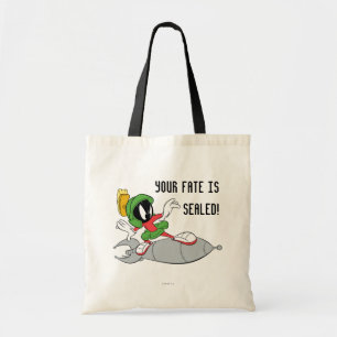 MARVIN DE MARTIAN™ Riding Rocket Tote Bag