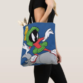 MARVIN DE MARTIAN™ Riding Rocket Tote Bag (Dichtbij)