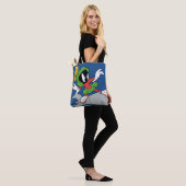 MARVIN DE MARTIAN™ Riding Rocket Tote Bag (Op model)